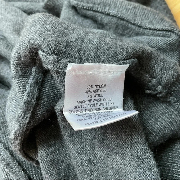 Maison Jules Open Front Wool Blend Cardigan Size XS - Picture 4 of 6